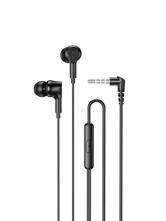 Проводные наушники HOCO M102 Ingenious, Jack 3.5mm, 1.2 м (черный)
