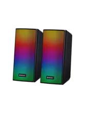 Акустическая система 2.0 DEFENDER Spitfire 6Вт, BT/light, питание от USB
