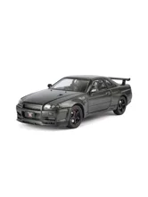 Машинка металлическая Nissan Skyline GTR-34 (черный)