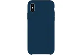 Чехол силиконовый для Apple iPhone Xs Max (полуночный синий)