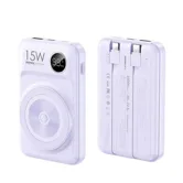 Внешний аккумулятор Remax RPP-527 с Magsafe, 10000mAh, Power Bank (фиолетовый)