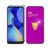 Противоударное стекло OG Tempered Glass Tecno POVA 5 (черный)