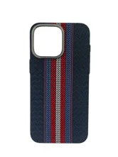 Чехол пластиковый карбон LUXO Life с MagSafe Apple iPhone 13 Pro Вязяная Полоса