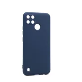 Силиконовый чехол FASHION CASE Realme C21Y (темно-синий)