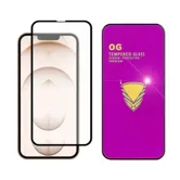 Противоударное стекло OG Tempered Glass Apple iPhone 16 (черный)