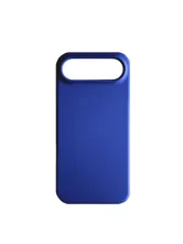 Чехол силиконовый для Apple iPhone 17 Air с открытой камерой (темно-синий)