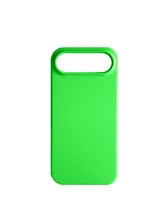 Чехол силиконовый для Apple iPhone 17 Air с открытой камерой (ярко-зеленый)