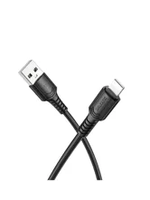 Кабель Borofone BX116 USB - Lightning 2,4A Joy (черный)