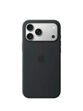 Чехол силиконовый для Apple iPhone 17 Pro Max Silicone Case с MagSafe (чёрный)