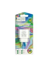 Сетевое зарядное устройство Hoco C109A, быстрая зарядка (QC 3.0), 1USB (белый)