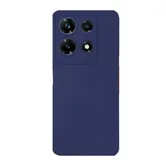 Cиликоновый чехол FASHION CASE INFINIX NOTE 30 (4G) (темно-синий)