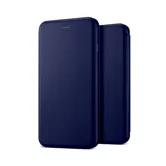 Чехол книжка для Huawei Honor 8i, Huawei Honor 50 LiTE (темно-синий)