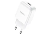Сетевое зарядное устройство HOCO N2 Vigour, 1 USB, 2100mA (белый)
