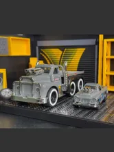 Машинка транспортировщик металлическая Muscle car 