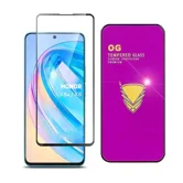 Противоударное стекло OG Tempered Glass Huawei Honor X8A, Honor 90 Lite (черный) 159мм х 70мм