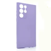 Силиконовый чехол FASHION CASE Samsung Galaxy S22 Ultra (сиреневый)