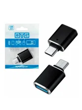 Переходник OTG на Type-C USB 3.0 G-15 ISA (черный)