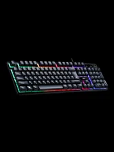 Клавиатура проводная игровая DEFENDER Arx GK-196L RU, радужная подсветка, (черная)