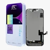 Дисплей Apple iPhone 14, iPhone 16e INCELL JK в сборе с сенсором (черный)