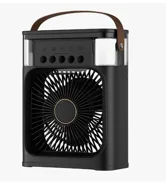 Увлажнитель с вентилятором настольный 0.6L (черный)