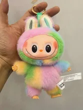 Мягкая игрушка Лабубу разноцветный 