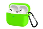 Чехол силиконовый для Airpods Pro (ярко - зеленый)