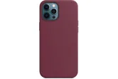 Чехол силиконовый для Apple iPhone 13 Pro Max с открытой камерой (бордовый)