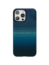 Чехол пластиковый карбон LUXO Life с MagSafe Apple iPhone 16 Pro Max (темно-синий) 