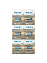 Элемент питания PHILIPS отрывной LR03 12BL 2*6