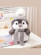 Мягкая игрушка Пингвин в шапочке