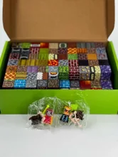 Магнитный конструктор Майнкрафт 128 блоков, magnetic cube