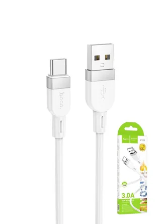 Кабель Hoco X109 USB - Type-c 1м (белый)