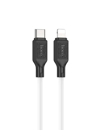 Кабель HOCO X90 Type-C – Lightning (белый)