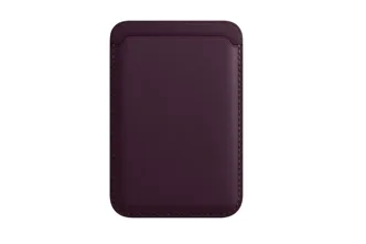 Кожаный Карт Холдер для Apple iPhone c Magsafe Leather Wallet (фиолетовый)