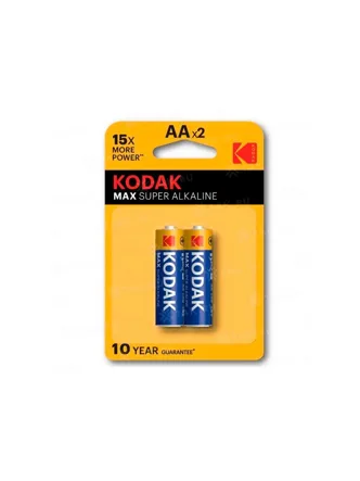 Элемент питания KODAK MAX LR6 AA BL2 (KAA-2) (цена указана за один элемент)