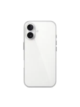 Чехол силиконовый для Apple iPhone Clear Case 2mm для Apple iPhone 16 (прозрачный)