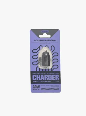 Автомобильное зарядное устройство Remax RCC359 USB 30W (черный)