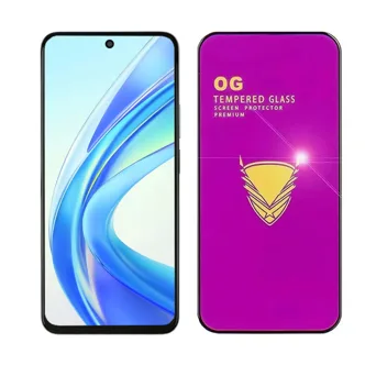 Противоударное стекло OG Tempered Glass Huawei Honor X7B, Honor X7C (черный) 162мм х 73мм