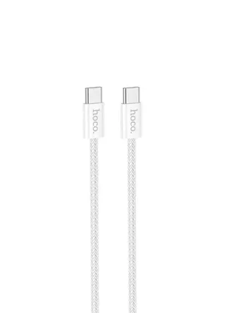 Кабель Type-C - Type-C HOCO X14 Double speed,60W 2м (белый)