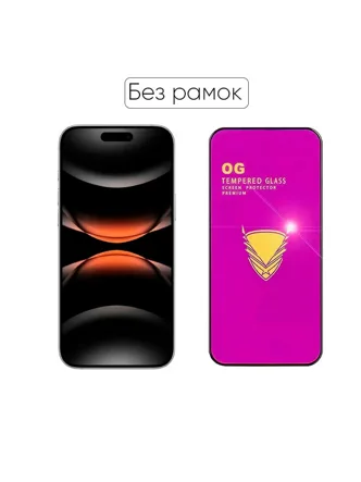 Противоударное стекло OG Tempered Glass Без рамок Apple iPhone 17 Air, 152мм х 70мм