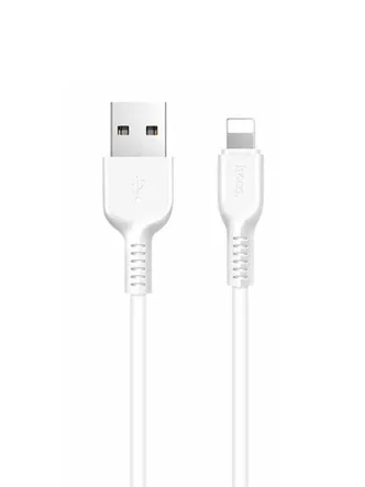 Кабель USB - Lightning HOCO X20 Flash, 1м (белый)