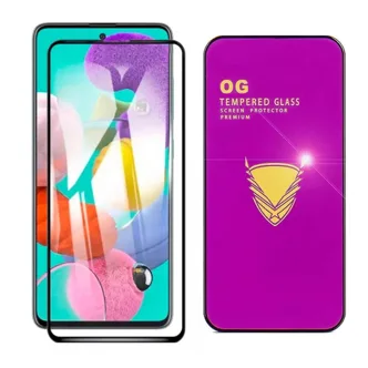 Противоударное стекло OG Glass Samsung Galaxy A51, A53, A52, M31s, S20 FE,Realme 8, 154мм х 69мм