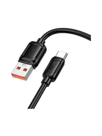 Кабель HOCO X115 USB - Type-c 100w (черный)