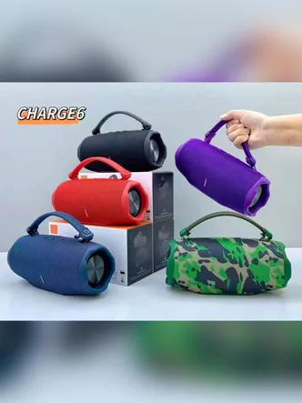 Портативная колонка Charge 6 V5.4 (черный)