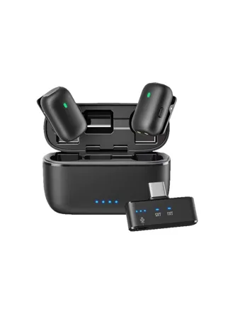 Микрофон беспроводной Type-c + Lightning M19 Pro
