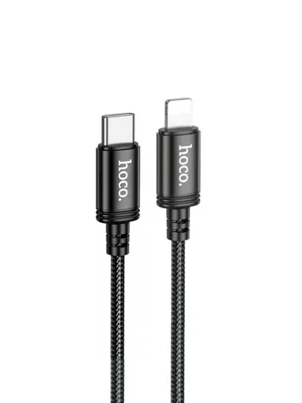 Кабель HOCO X89 Lightning - Type-c, 2.4А, (черный)