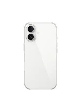 Чехол силиконовый для Apple iPhone 17 (прозрачный)