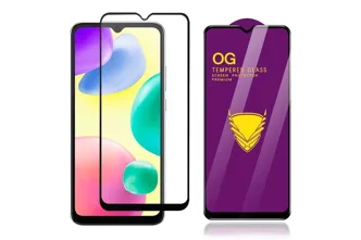 Противоударное стекло OG Glass Xiaomi Redmi 9A, 9C,10A, Galaxy A70, Realme C30,C25, 159мм х 71мм