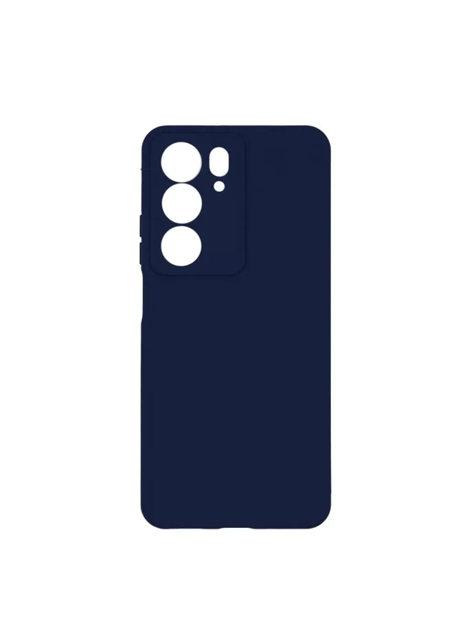 Чехол силиконовый Realme C85 Pro Silicone Case (темно-синий)