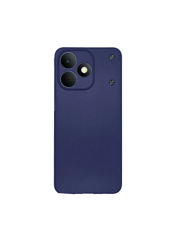 Чехол силиконовый Realme Note 80 Silicone Case (темно-синий)